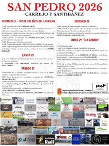 Fiestas De San Pedro en Carrejo y Santibañez 2026