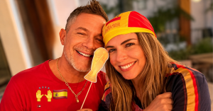 Stephanie Cayo comparte celebración con Alejandro Sanz tras el título de España: “Qué maravilla”
